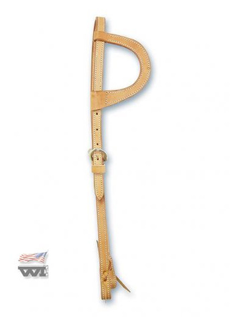 uzda wi oneear / na jedno ucho / jasny brąz