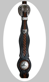 EE Tack Show Kopfstück - Einohr - N-668