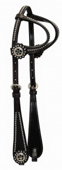 EE Tack Kopfstück - Doppeleinohr - SPOTS - 3 Farben