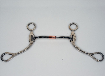 B. Allen Shanked Bit - Kupferrolle - Show Ausführung - 5 '' oder 5,5 '' Breite