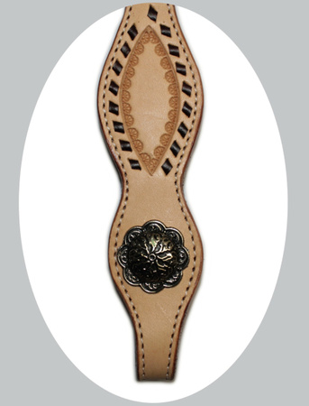 "EE Tack" Kopfstück - Fut. Stirnband - V-124