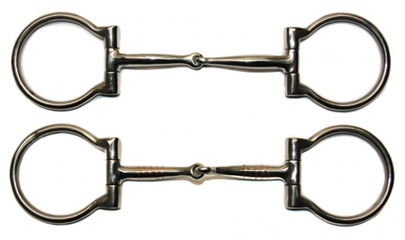 "KS" SS D-Ring Snaffle Bit  - 5 '' oder 5,5 '' Breite (20436)