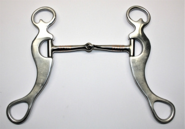KS Alu Shank Snaffle Bit - (283820)
