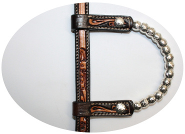 EE Tack Show Kopfstück - Doppeleinohr - N-1049