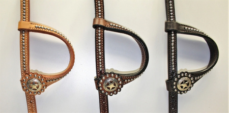 EE Tack Kopfstück - Einohr - SPOTS - 3 Farben