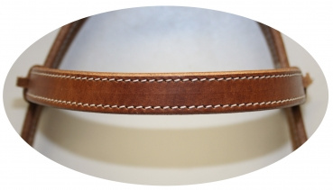 "EE Tack" Stirnband - Herman Oak Leather - L107