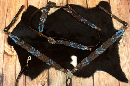 Zestaw LpTrick ogłowie + napierśnik