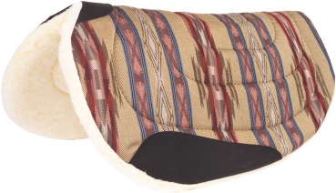 Saddle pad MUSTANG South West Round Pad / DP