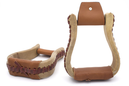 Stirrups LpTrick z surowej skóry