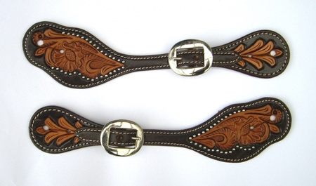 EE Tack Sporenriemen - US Leder - L-147