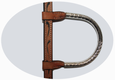 "CE Classic" Show Kopfstück - Sterling Silver Coated - 1 Ohr - AS6016