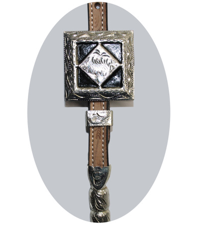 "CE Classic" Show Kopfstück - Sterling Silver Coated - 1 Ohr - AS6006