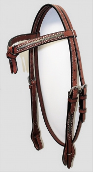 EE Tack Kopfstück - SHOW - Fut. Stirnband - AE-121