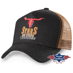 Czapka Stars&Stripes TC LONGHORN black