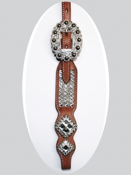 SN Tack Kopfstück - Doppeleinohr - Show - HS163