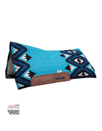Saddle pad CSF WI San Jaquinto / turkusowy