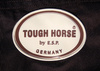"TOUGH HORSE" - Regendecke - HALF NECK - 1680D - BRAUN - 74" bis 80"