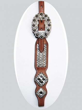 "SN Tack" Kopfstück - Doppeleinohr - Show - HS163