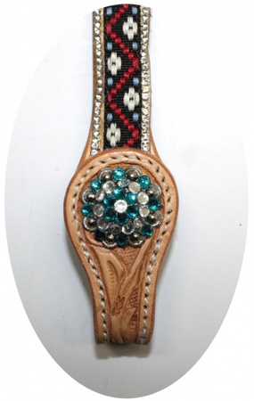 "SN Tack" Kopfstück - Stirnband - Show - HS024