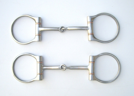 "HYX" SS Brushed D-Ring Snaffle – 5´´ oder 5,5´´ - 2557121M