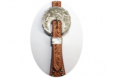 "EE Tack" Kopfstück - SHOW - Einohr - HELL oder MITTEL - #A-109