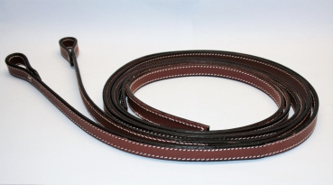 EE Tack - Zügel - EE Leather - 5/8 x 7′ - komplett genäht - 3 Farben