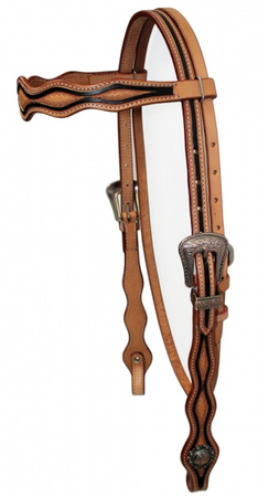 EE Tack Kopfstück - Stirnband - Show - S-2024