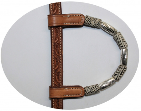 SN Tack Kopfstück - Doppeleinohr - Show - HS008