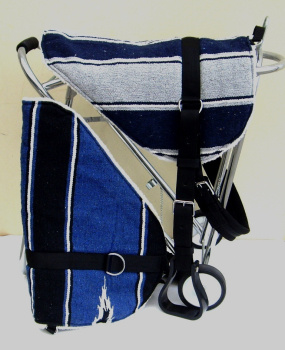 Pad do jazdy na oklep ze strzemionami Gemustert