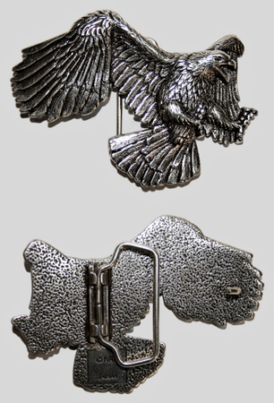 "ILC" Belt Buckle - Fighting Eagle - 1770-53