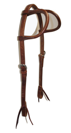 EE Tack Kopfstück - Doppeleinohr - Heavy Harness