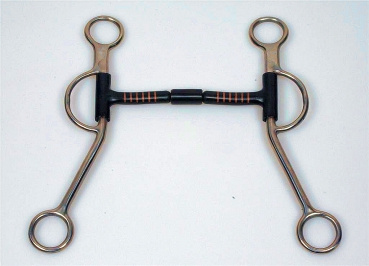 B. Allen Shanked Bit - Rolle - SS Shanks - BS Mundstück - 5 '' oder 5,5 '' Breite