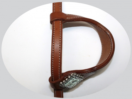 SN Tack Kopfstück - Doppeleinohr - Show - HS163