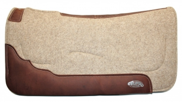 Saddle pad WEAVER Contoured Wool Felt Gel 1”