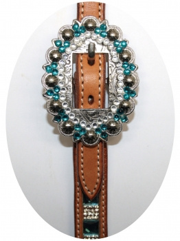 "SN Tack" Kopfstück - Fut. Stirnband - Show - HS207