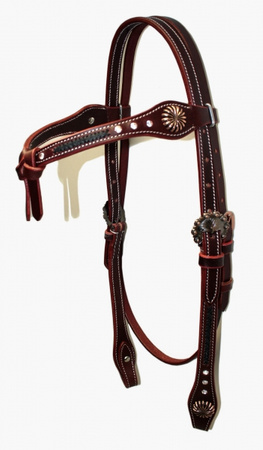 "EE Tack" Kopfstück - SHOW - Fut. Stirnband - AJ-104