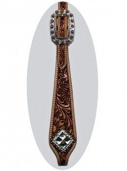 SN Tack Kopfstück - Doppeleinohr - Show - HS162