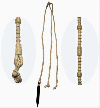 "CE" Romal Reins - Rawhide - Natur