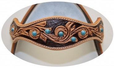 SN Tack Kopfstück - Stirnband - Show - HS034