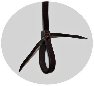 EE Tack - Zügel - Dark Brown - Oiled - 5/8´´ - 215cm - (SET-V-146)