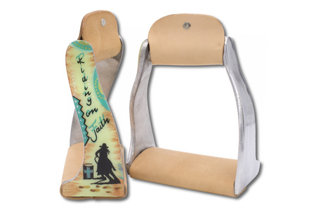 stirrups aluminium lptrick riding on faith