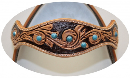 "SN Tack" Kopfstück - Stirnband - Show - HS034