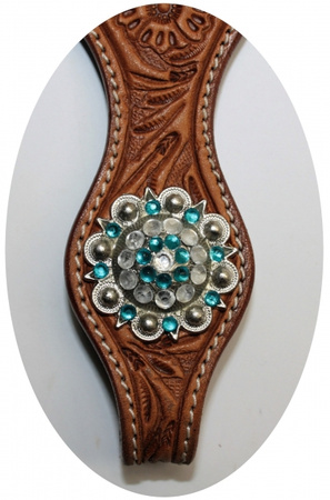 SN Tack Kopfstück - Doppeleinohr - Show - HS005