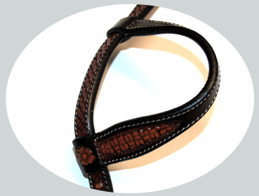 EE Tack Show Kopfstück - Einohr - N-665