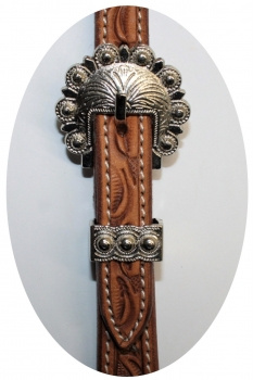 SN Tack Kopfstück - Doppeleinohr - Show - HS005