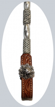 SN Tack Kopfstück - Doppeleinohr - Show - HS008