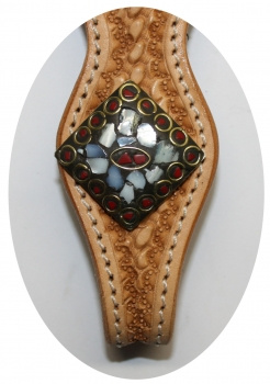 SN Tack Kopfstück - Stirnband - Show - HS018