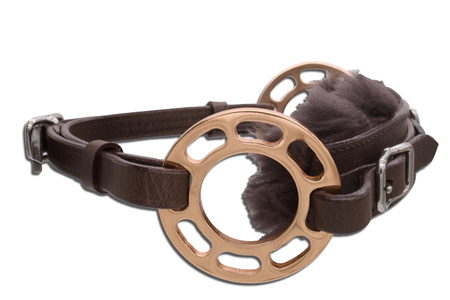 Hackamore okrągłe LpTrick Rosegold