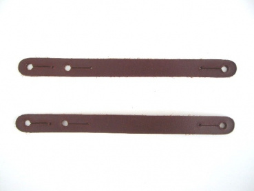 "EE Tack" - Spur Tie Down Strap - Dunkel - PAAR