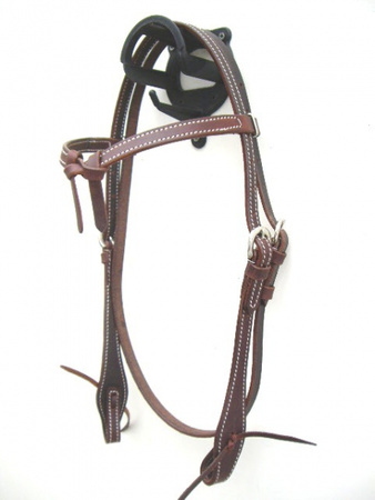 "EE Tack" Kopfstück - Latigo Stitched - Futurity-Stirnband